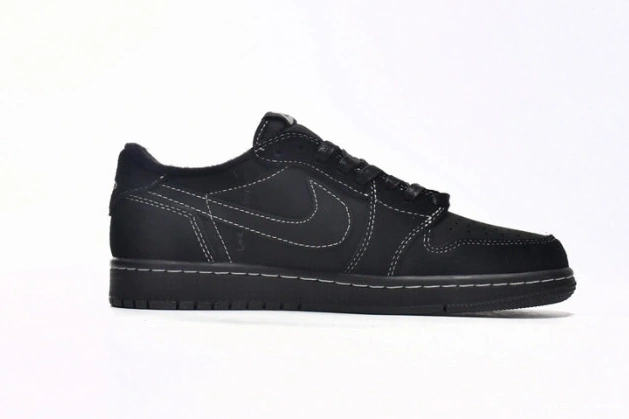 Cheap DM7866-001 x OG Low 1 Black Air Travis Phantom Jordan Scott 0709